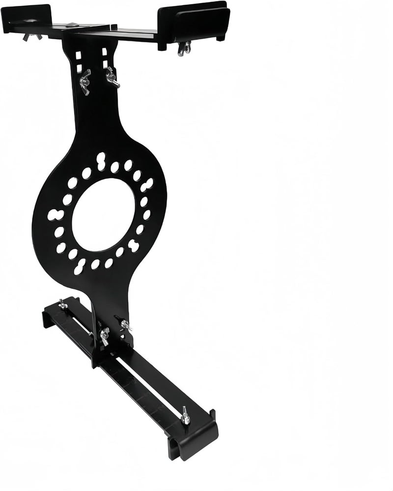 Lskioer Wheel Offset Tool, 5 Lug Pattern Tire/Rim Fit Size Measuring Mockup Tool Supports 14"-20" Wheel Diameter and 7"-17" Wheel Width, Auto Car Wheel Fitment Simulator - Image 3